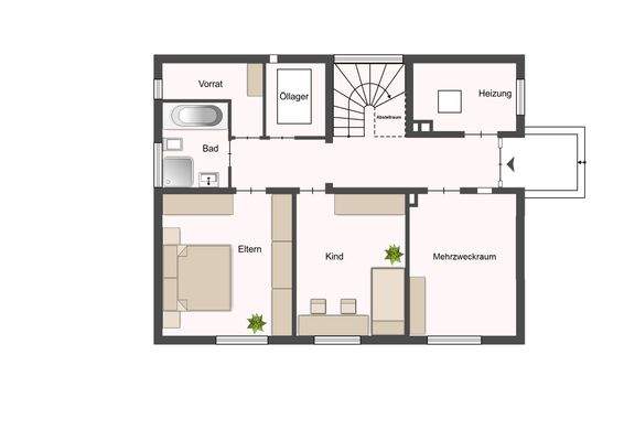 Grundriss Erdgeschoss