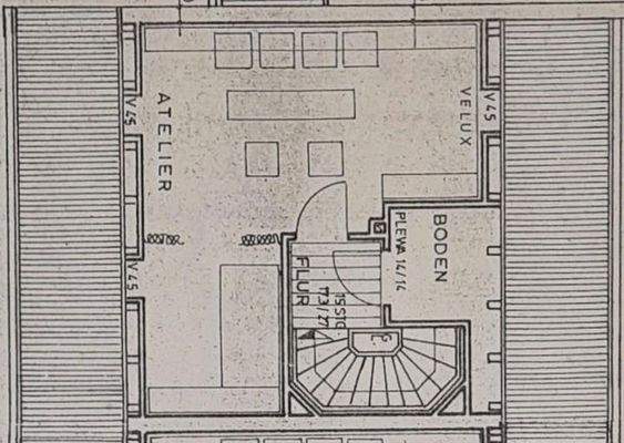 Dachgeschoß nicht detailgetreu