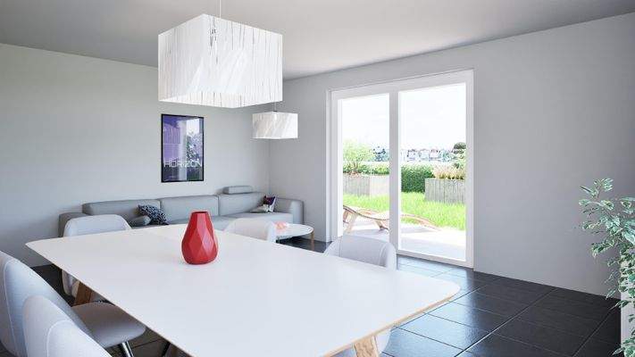 Wohnbereich (Wohnbeispiel, Visualisierung)