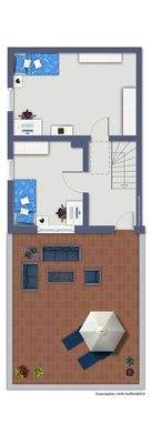 Grundriss / Skizze Obergeschoss