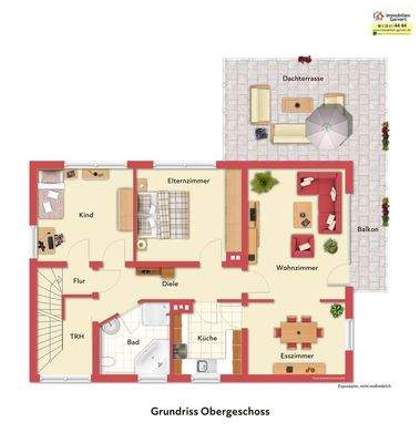 Grundriss Obergeschoss