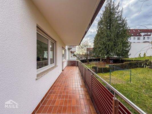 Balkon SW-Ausrichtung