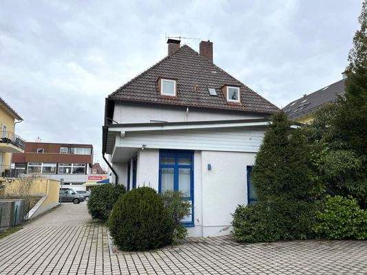 Rückansicht des Gebäudes