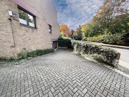 Zufahrt zur Tiefgarage