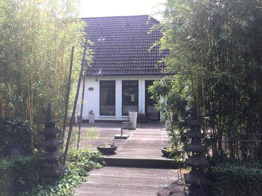 Eingang Gewerbereich