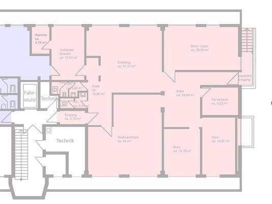 Grundriss Souterrain 