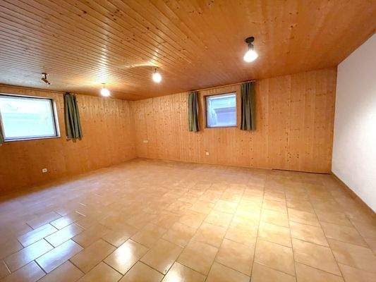 Party-oder Hobbyraum