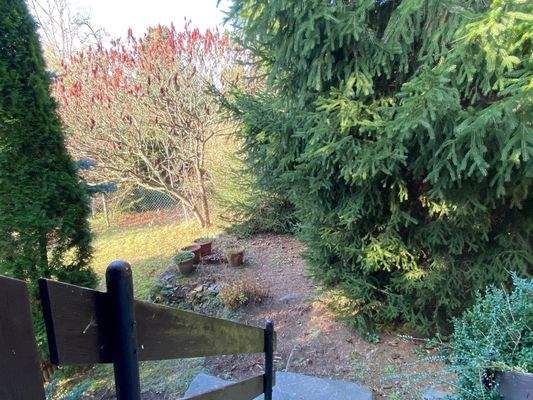 Ausblick vom Bungalow