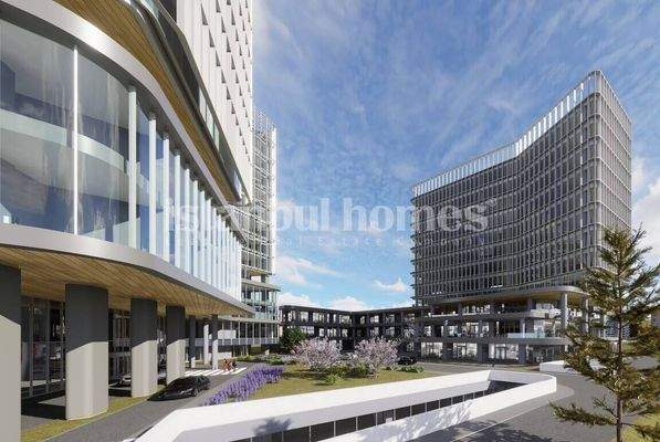 Commercial Units in Shopping Center Project in Istanbul Kadikoy