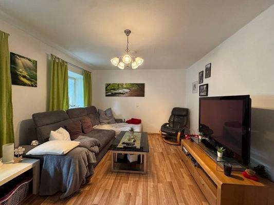 Das Wohnzimmer im Obergeschoss