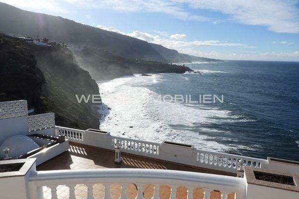 Meerblick entlang der Küste