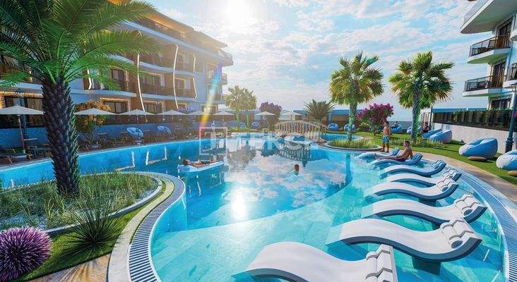 Apartments with Panoramic City Views in Kargıcak Alanya