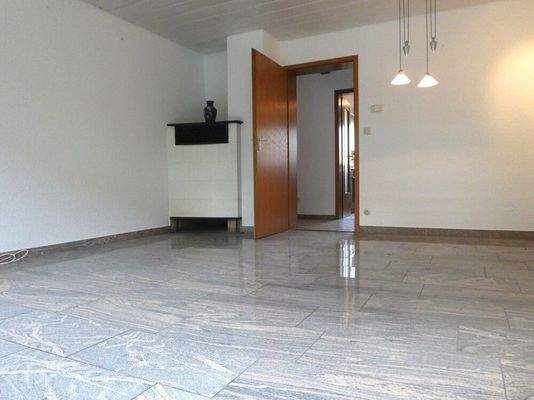 Wohnzimmer ohne Möblierung