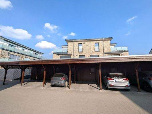 Carport mit Abstellraum