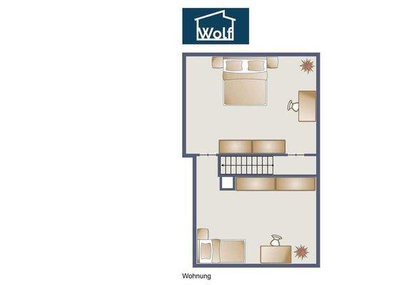 Grundriss - Wohnung 6 OG