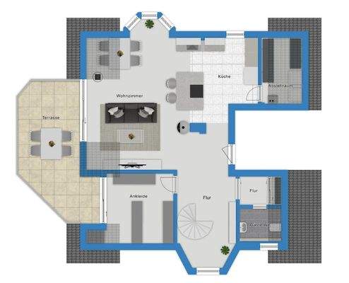 Grundriss Dachgeschoss