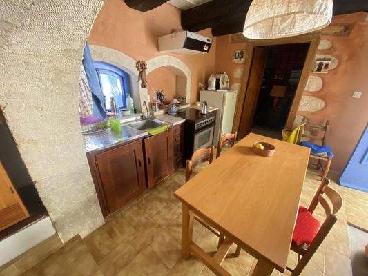 Traditionelles Einfamilienhaus mit atemberaubendem Meerblick auf Kreta zu verkaufen