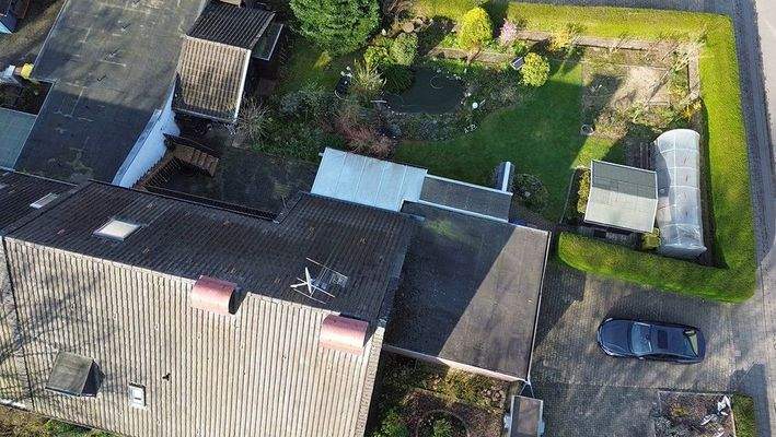 Grundstück von oben