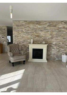 Wohnzimmer Elektrokamin