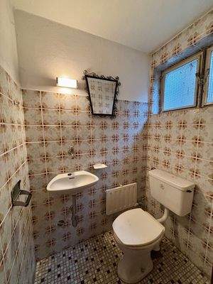 WC im Kellergeschoss