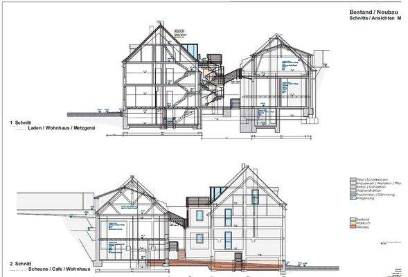 Seitenansicht Entwurf