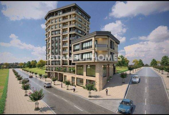 Ready-to-Move Apartments in a Complex Near Main Road in Istanbul