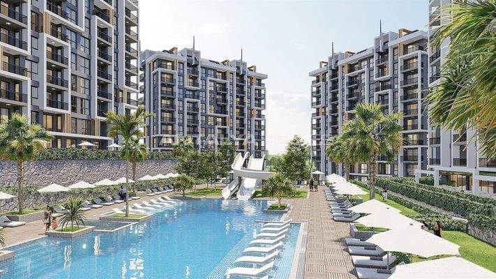 Apartments in a Complex with Rich Social Amenities in Alanya