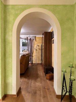 Türbogen Esszimmer zum Wohnzimmer