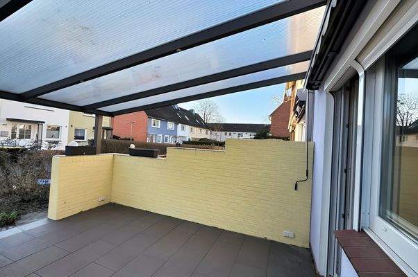 Überdachte Terrasse