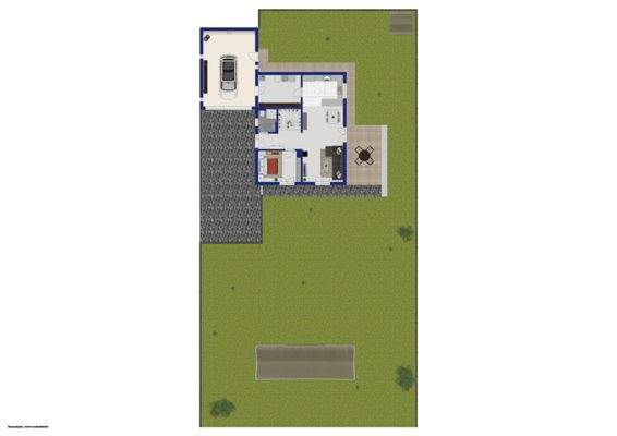 Grundriss Grundstück