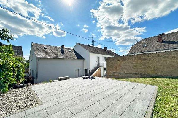 zweite obere Terrasse