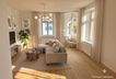 Wohnzimmer visuell möbliert