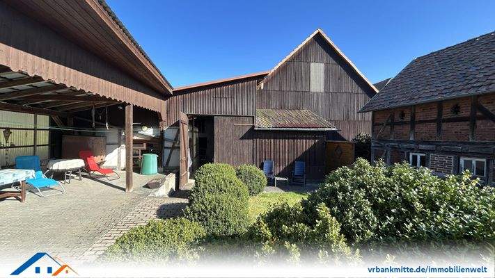 Hinteransicht Scheune