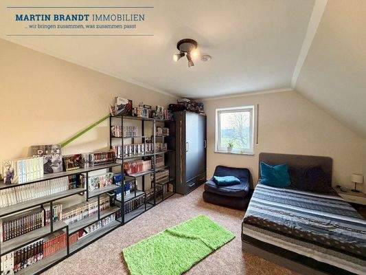 Arbeitszimmer im Dachgeschoss