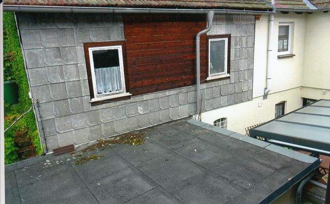 Hofansicht der Ferienwohnung