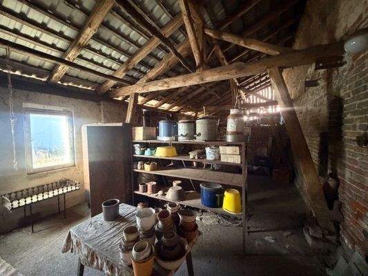 Kleine Scheune am Haus