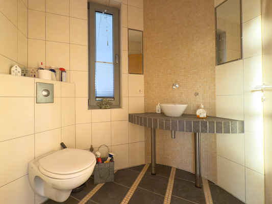 Gäste-WC im Erdgeschoss