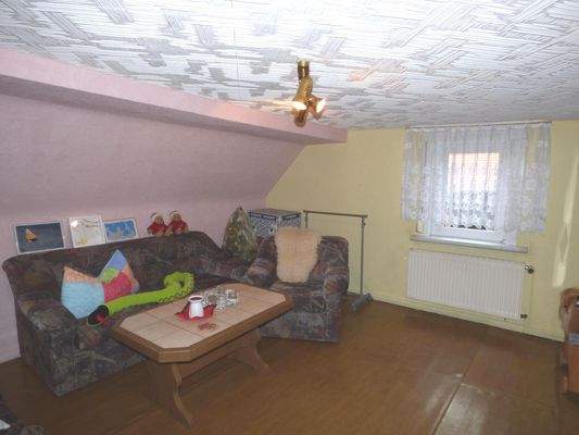 Wohnzimmer, Dachgeschoss