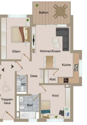Wohnung Nr. 2, EG