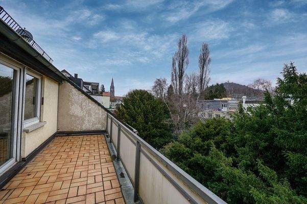 Balkon (Schlafzimmer/Küche)