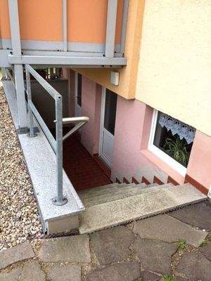 Hintereingang zum Keller