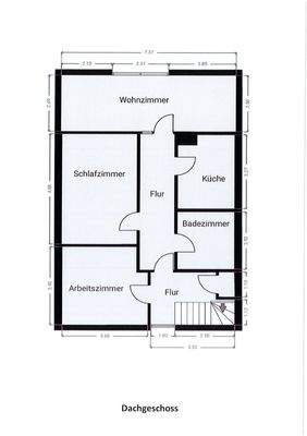 Grundriss - Dachgeschoss