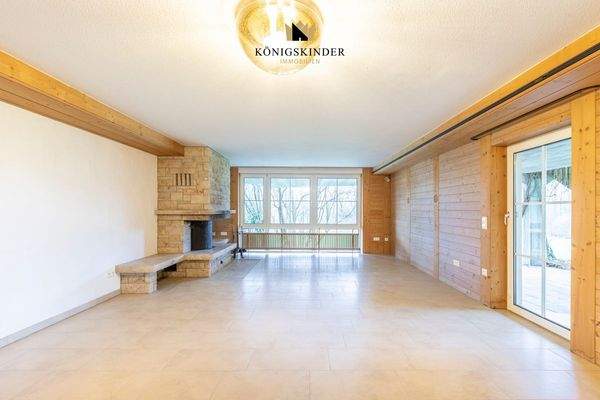 Kaminzimmer Einliegerwohnung