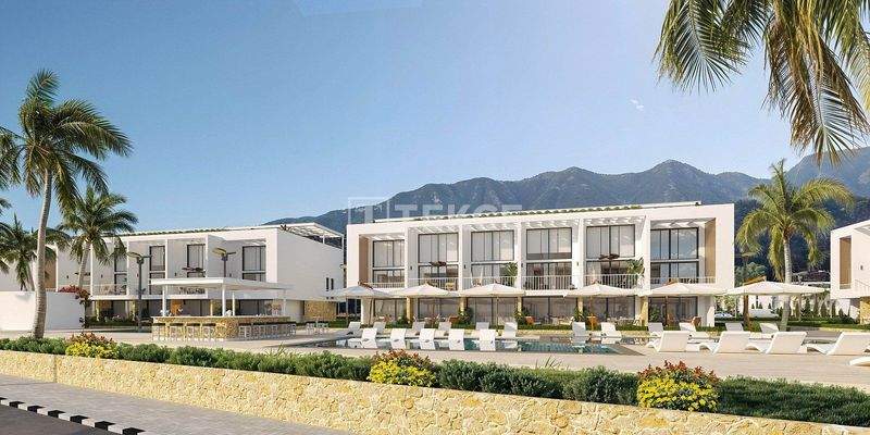 Garden Floor and Penthouse Apartments in Esentepe Girne