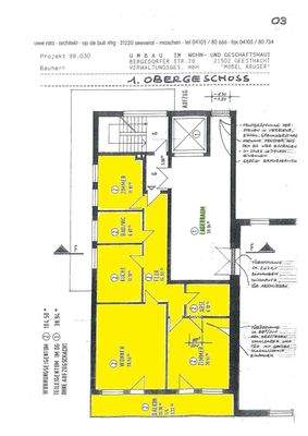 Grundriss Obergeschoss