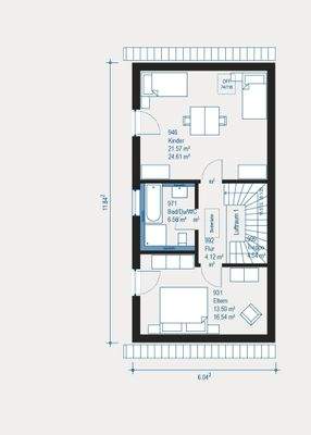 Familienfreundlicher Grundriss