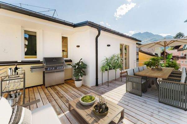 Die schöne Terrasse - virtuelles Home Staging