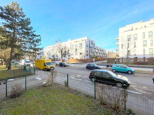 Ausblick aus der Wohnung