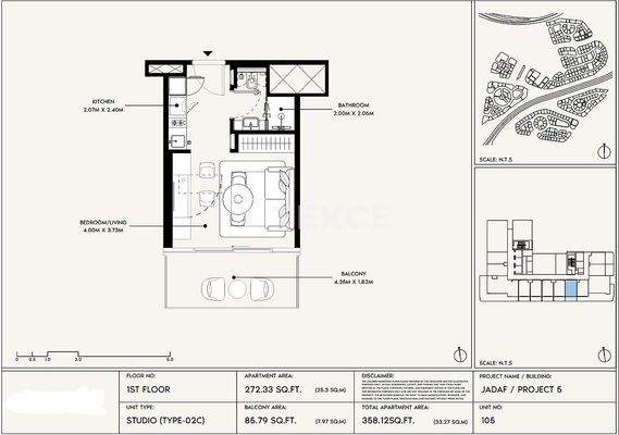Modern Apartments with Premium Amenities in Al Jaddaf Dubai