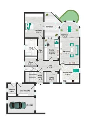 Grundriss EG